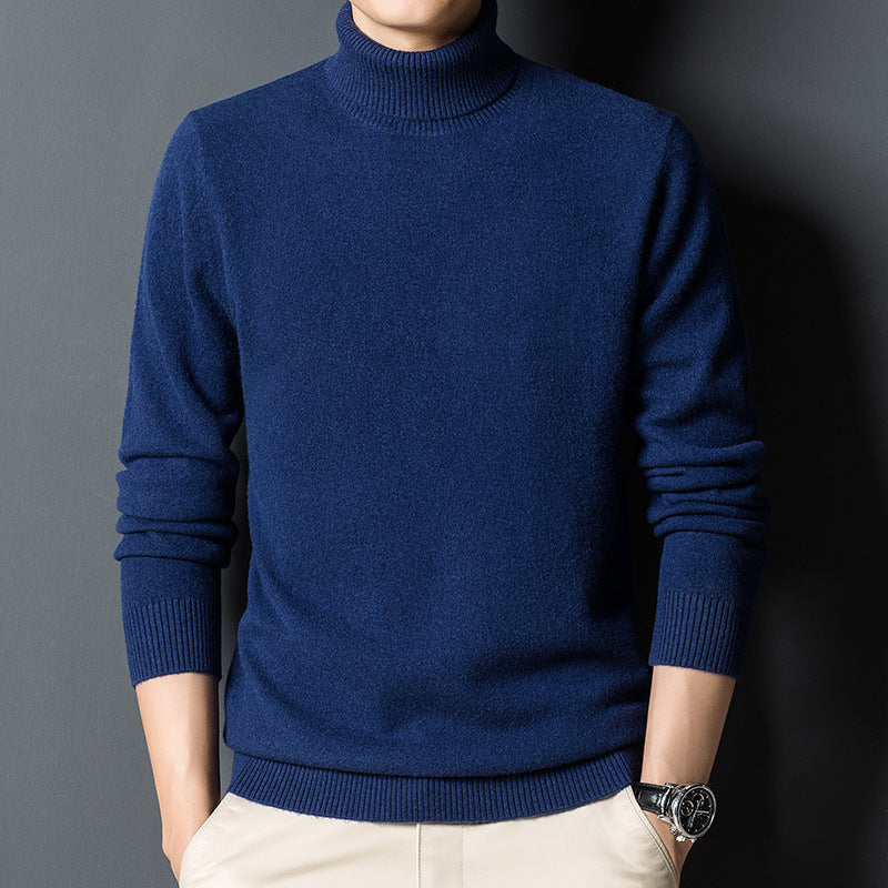 Ralph – Men's Turtleneck Sweater in Red