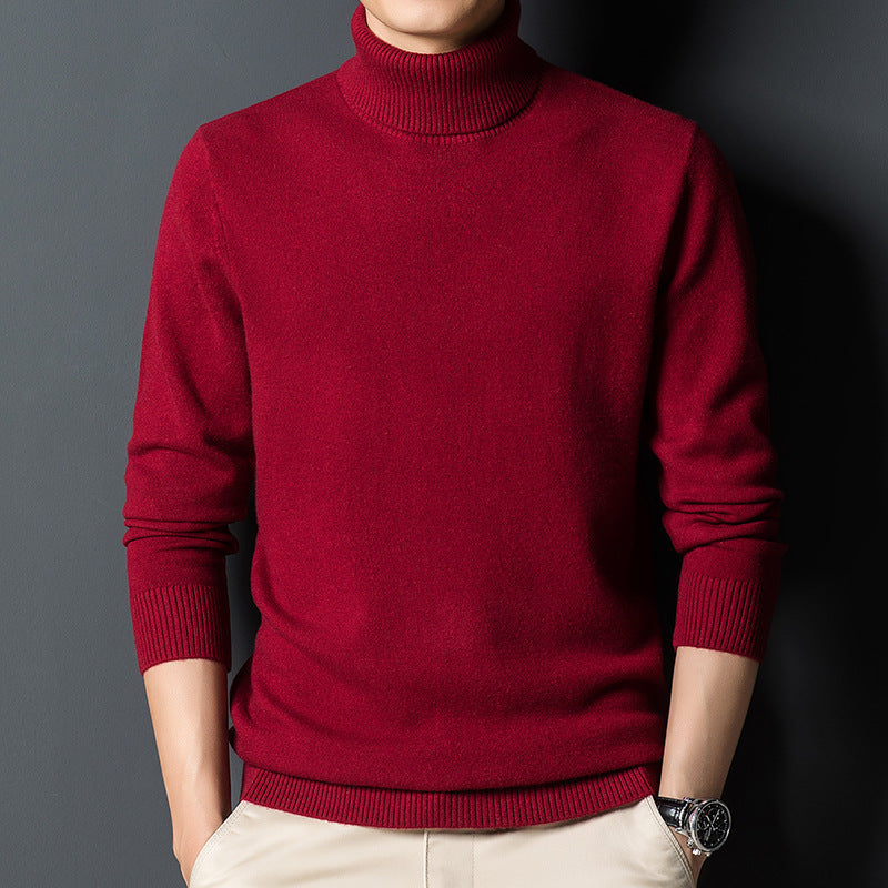 Ralph – Men's Turtleneck Sweater in Green