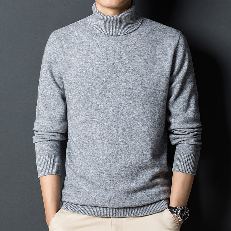 Ralph – Men's Turtleneck Sweater in Khaki