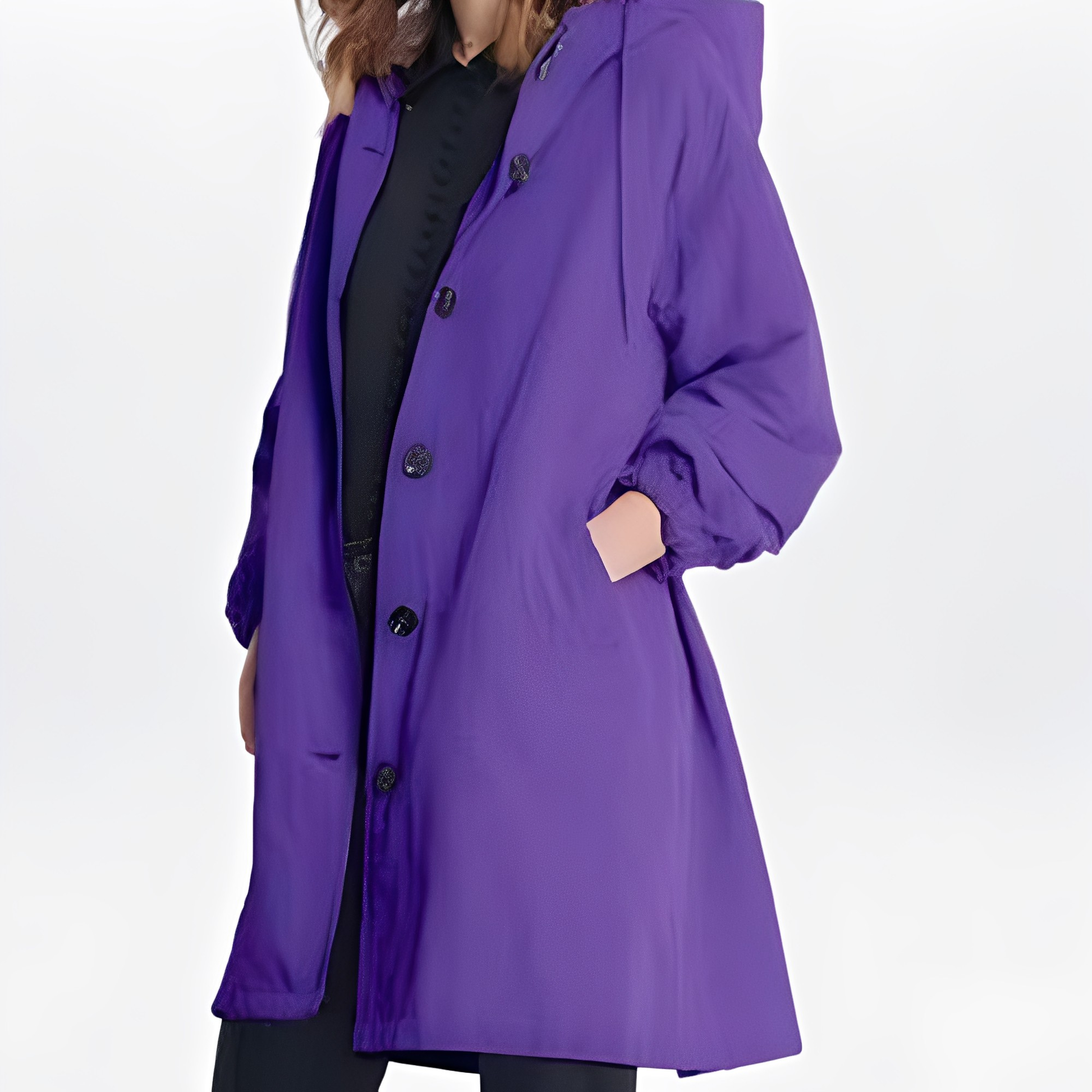 Giselle – Women's Hooded Jacket in Red