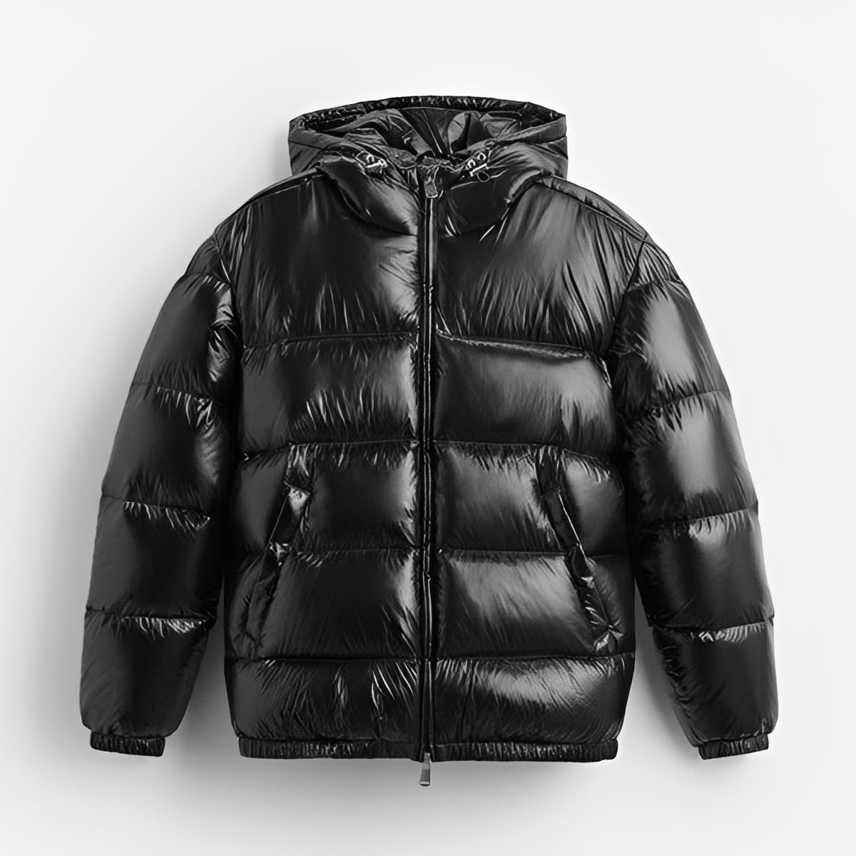 Myles – Men's Hooded Jacket in Black