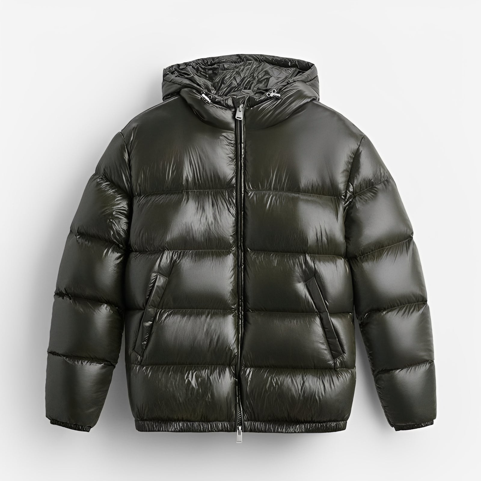 Myles – Men's Hooded Jacket in Black