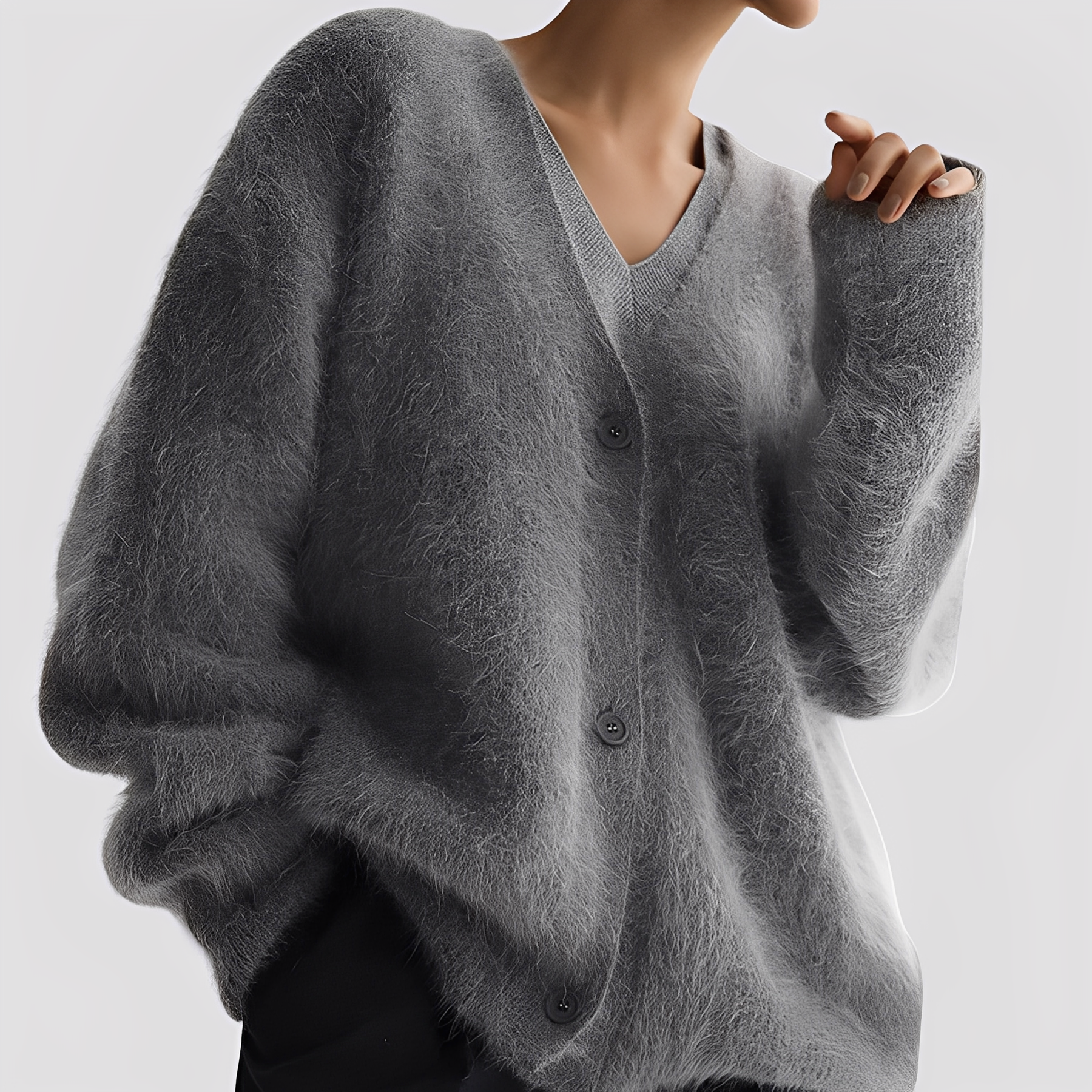 Lavena – Women's Sweater in Beige