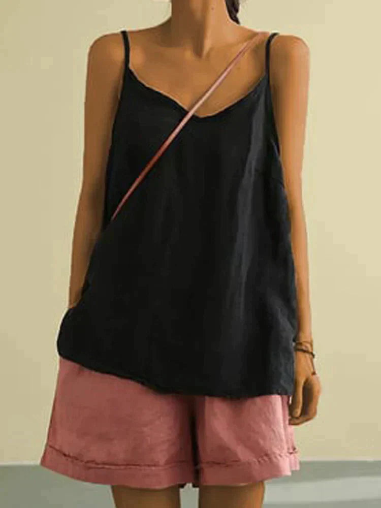 Hedvig – Summer Blouse in Red