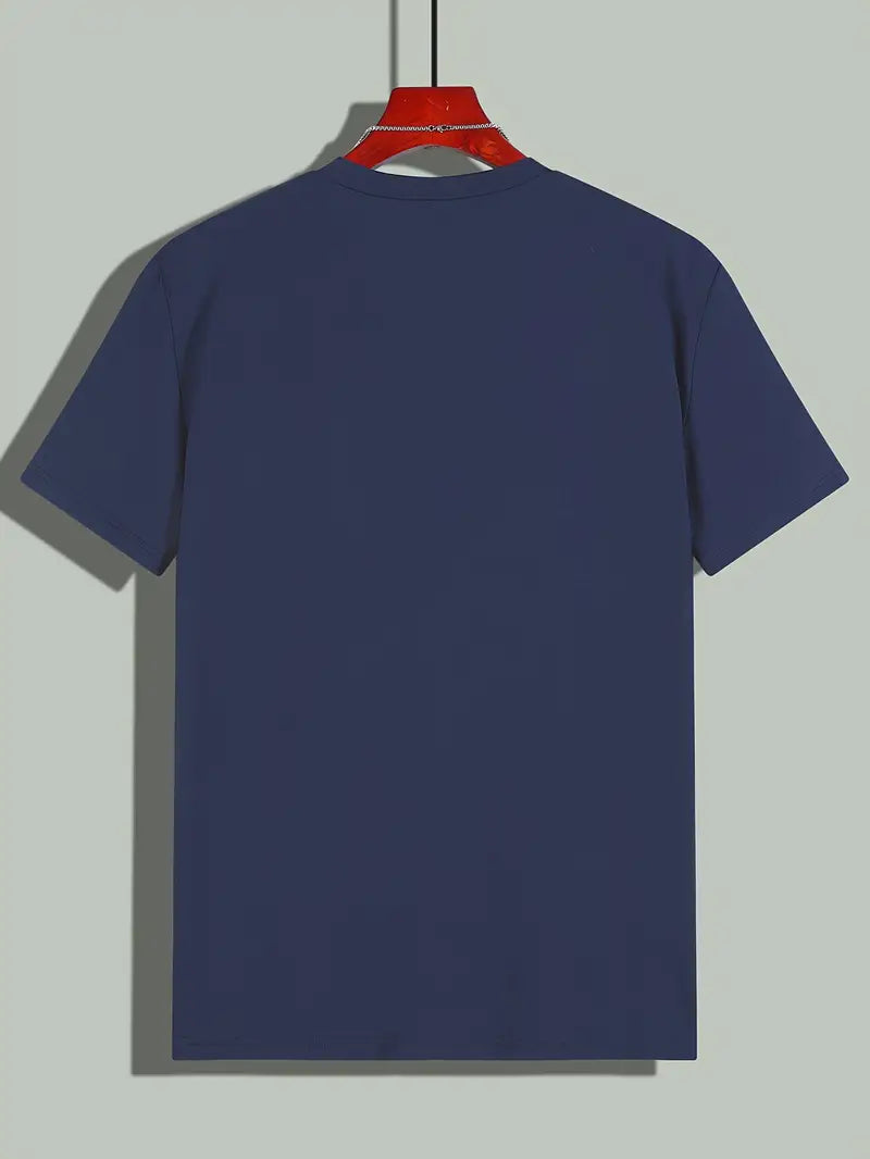 Owen – Men's Tee in Red Rose