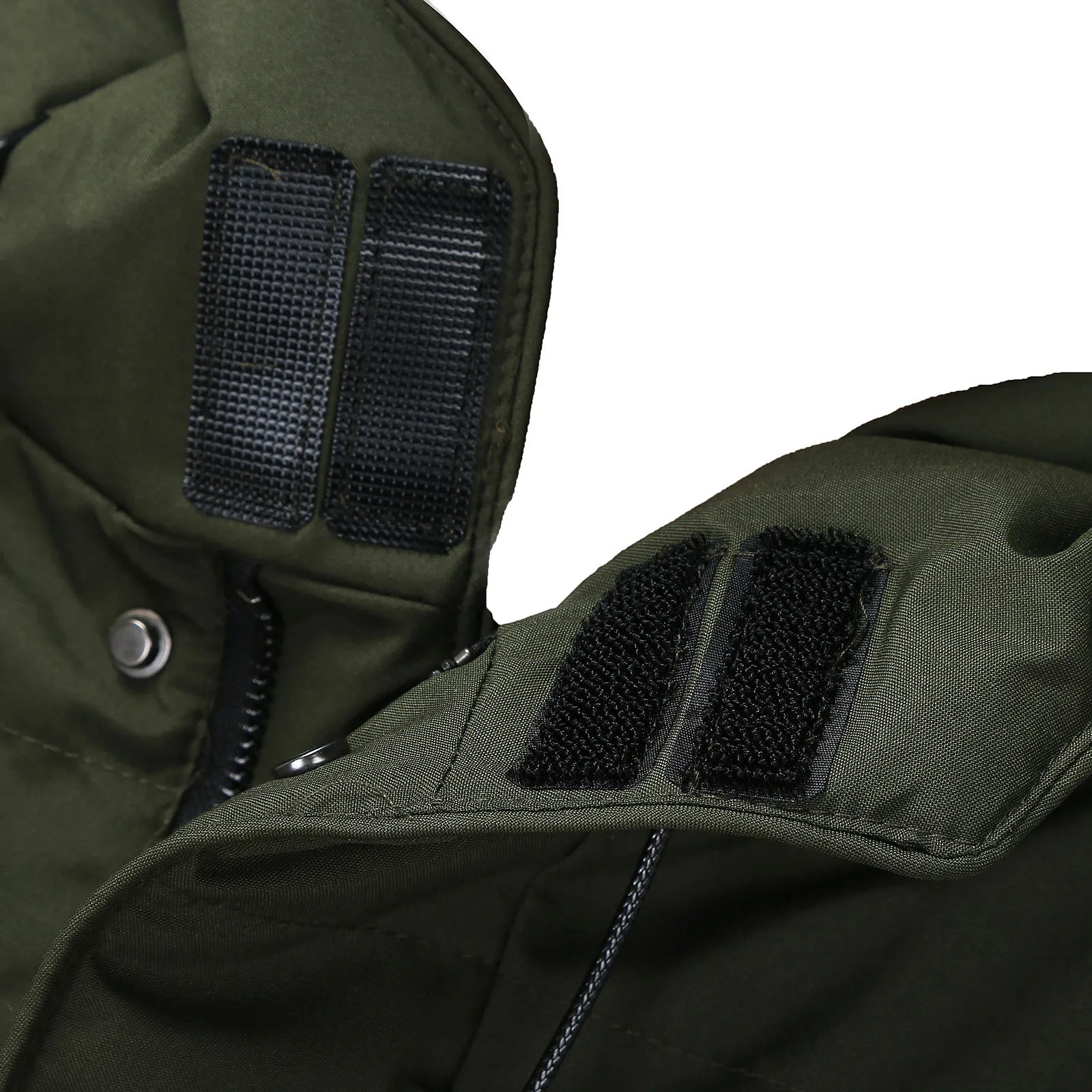 Dario – Hooded Parka in Military Green