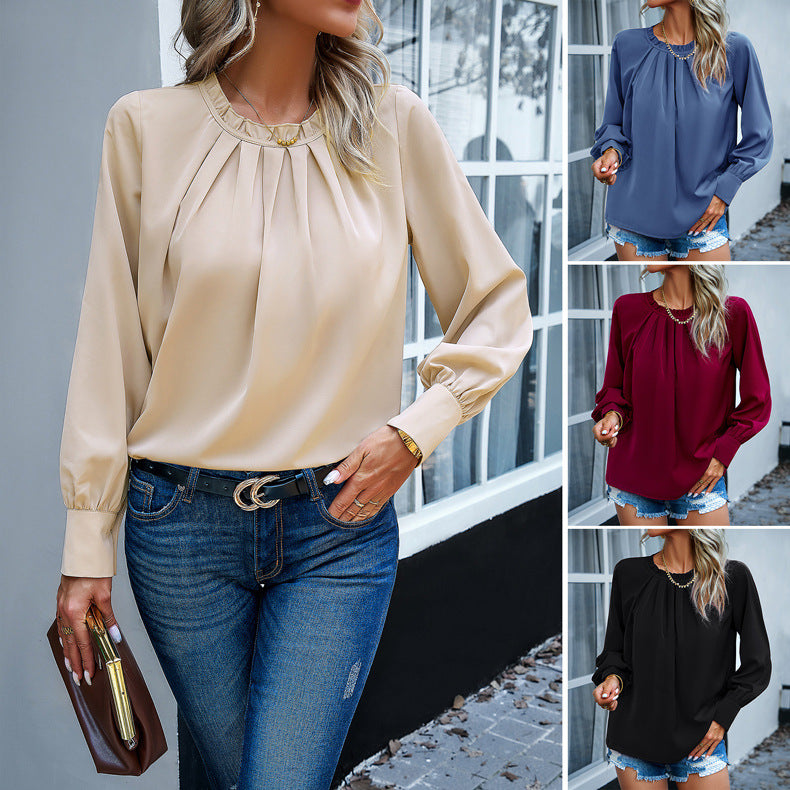 Sabrina – Women's Blouse in Black