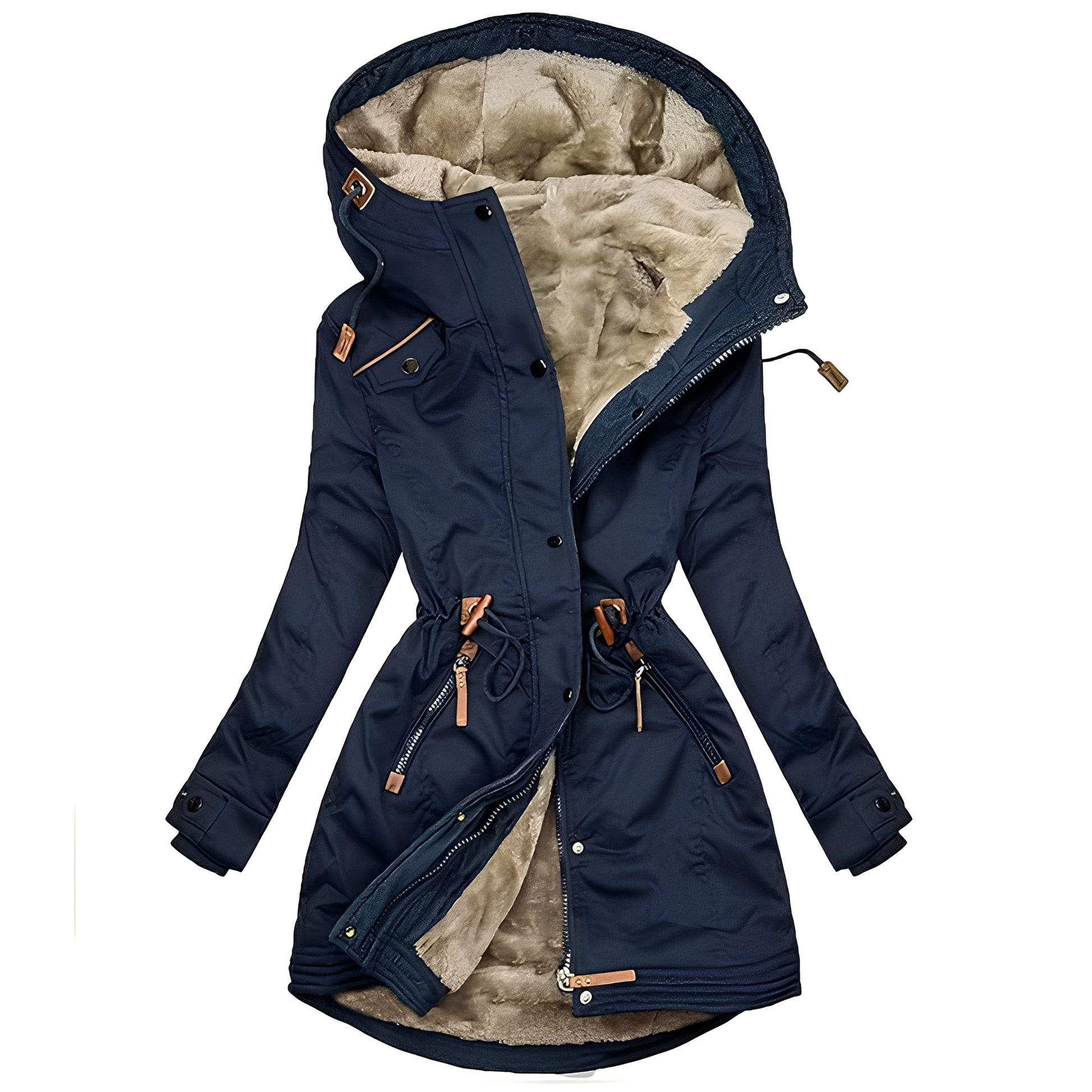 Lavena – Women's Parka in Green