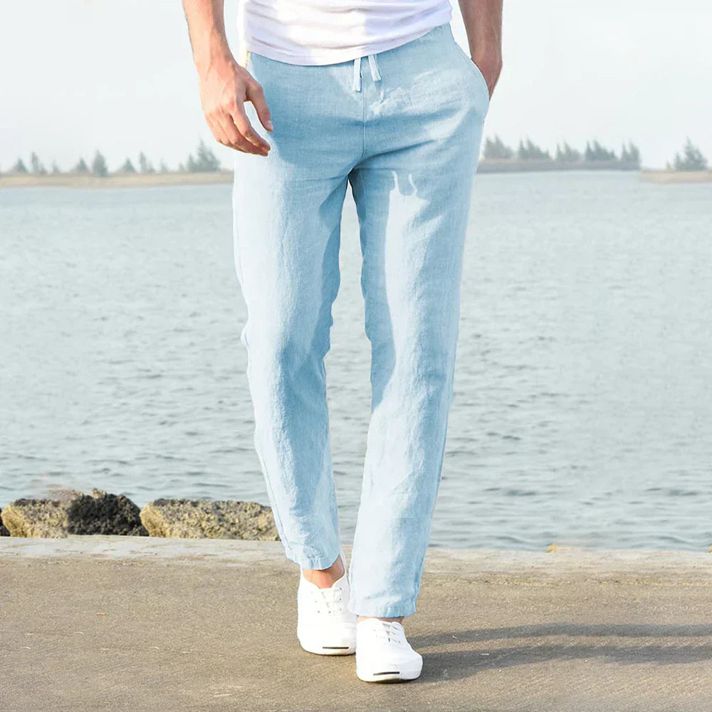 Immanuel – Men's Dress Pants in White