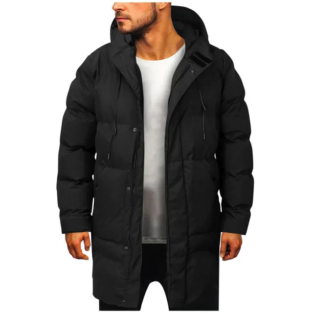 Dario – Hooded Parka in Gray