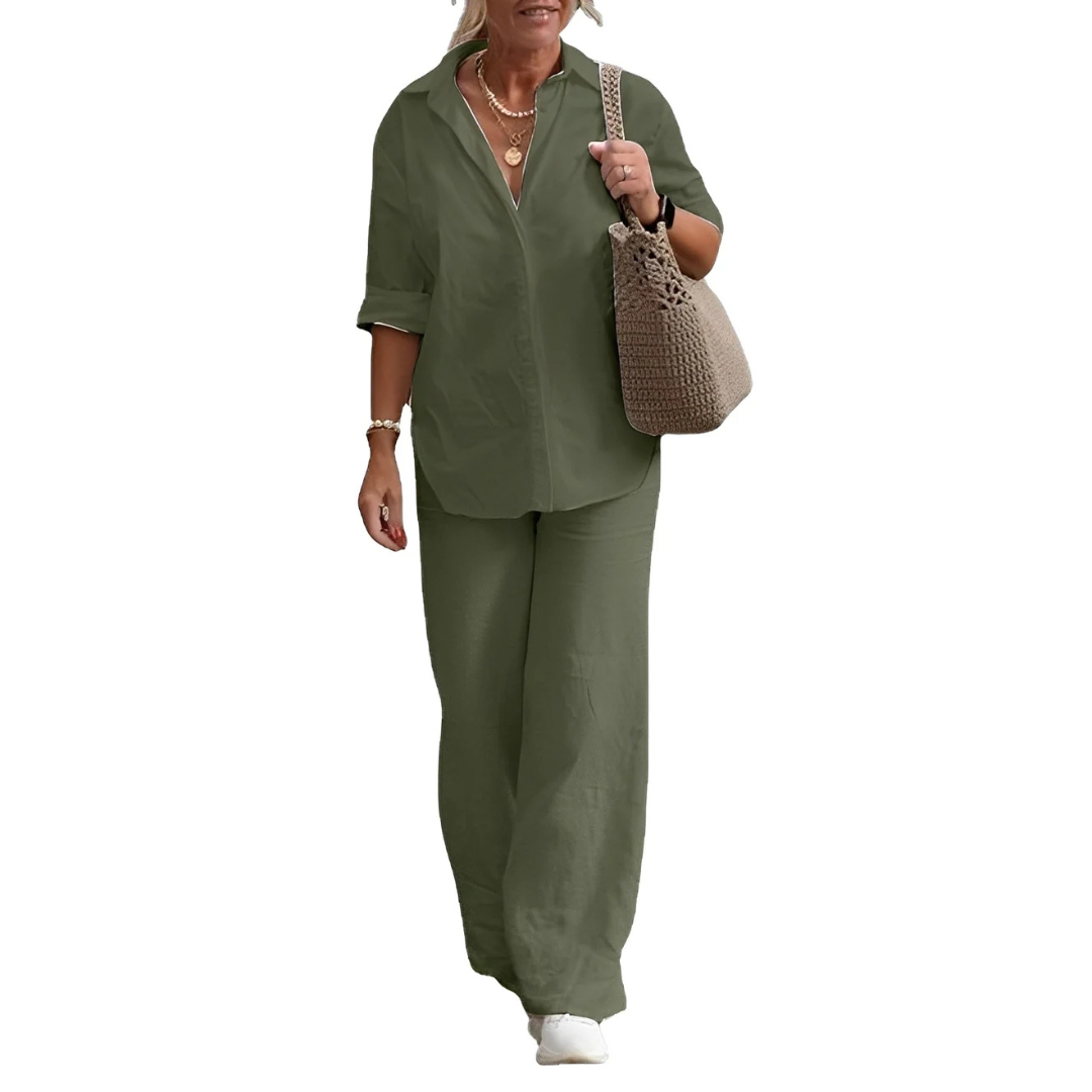 Earlyne - Casual pants set