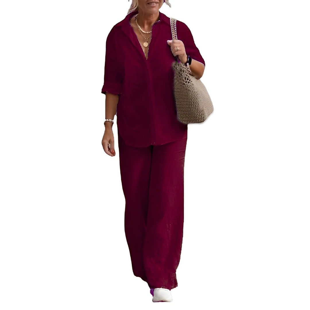 Earlyne - Casual pants set