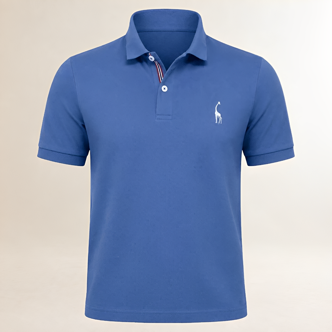 Men's Polo Shirt, Classic Collar, Short Sleeve, Regular Fit, Embroidered Chest Logo